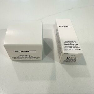 MAC - Hyper Real Skin Canvas Moisturizer and Fresh Canvas
Cleansing Oil - NWT